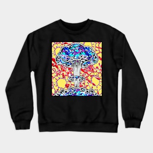 Rainbow Spray Explosion Pop Crewneck Sweatshirt